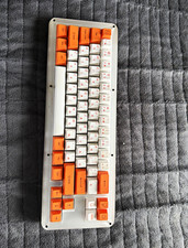 Stellar Stellar65 Mechanical Keyboard QWERTY English USB-C Clear White Orange