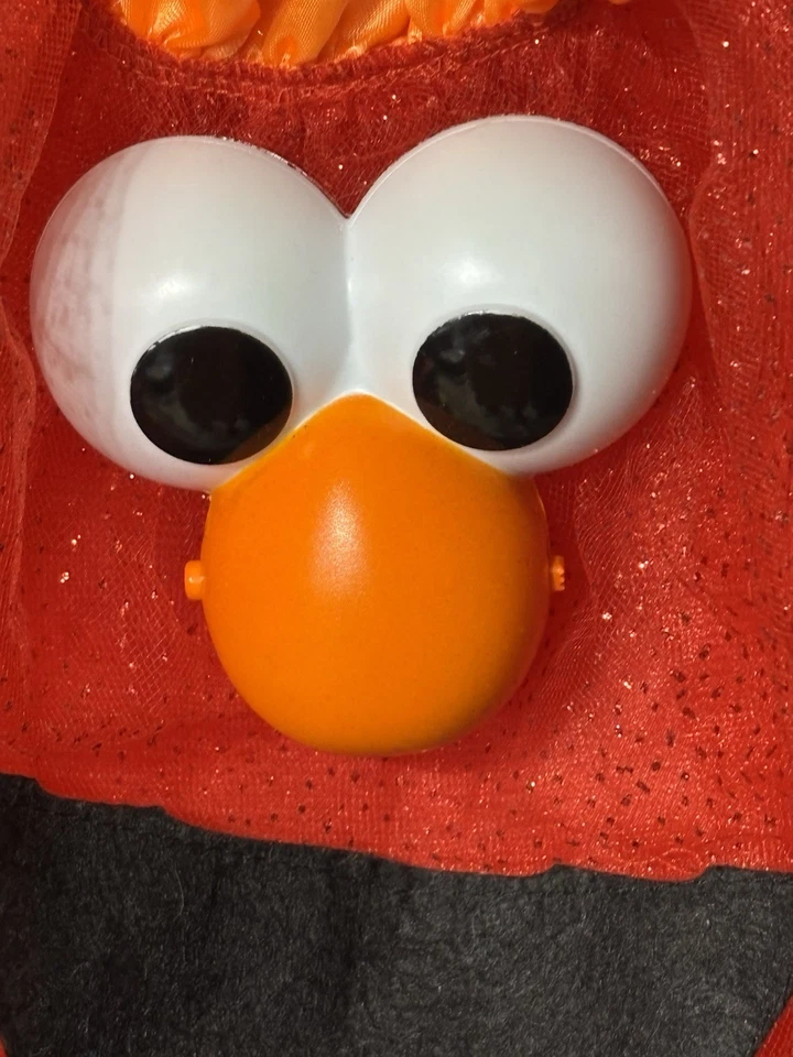 Sesame Street Elmo Frilly Red Top Ruffles Costume Child Size 12-18 Months - Image 3 of 4