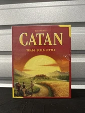 CATAN Board Game CN3071 – Trade Build Settle – Classic Red Box Sealed New