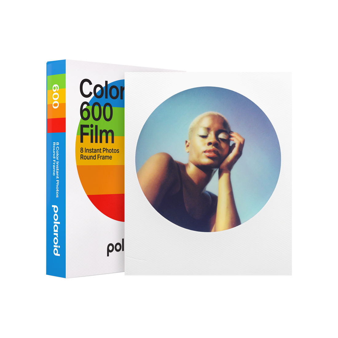 Polaroid 600 Color Round Frame Film