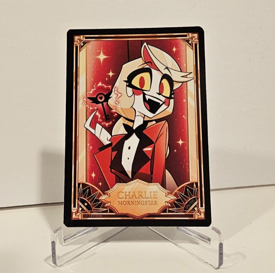 Hazbin Hotel Trading Card - CHARLIE MORNINGSTAR 09/50 Hazbin Hotel Trading Card - CHARLIE MORNINGSTAR 09/50