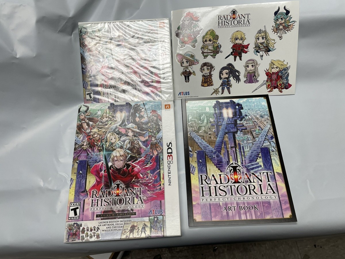 RADIANT HISTORIA パーフェクトエディション NEW Nintendo 3DS Radiant Historia Perfect Chronology Perfect
