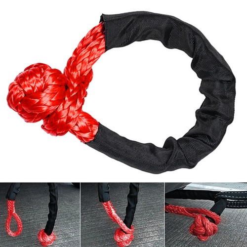 2Pcs 55cm Heavy Duty Soft Shackle Recovery Gear Dyneema Winch Ropes 38000LBS E - Picture 4 of 8