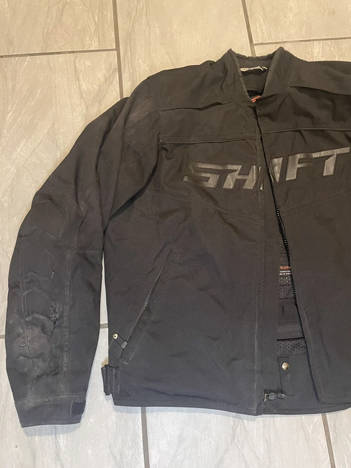 CHAQUETA MOTO SHIFT AVENGER ACOLCHADA XL Todo Negro Foto 2 de 4