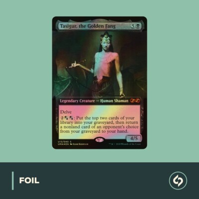 MTG | Tasigur, the Golden Fang | ULTIMATE BOX TOPPER | NM | EN | FOIL