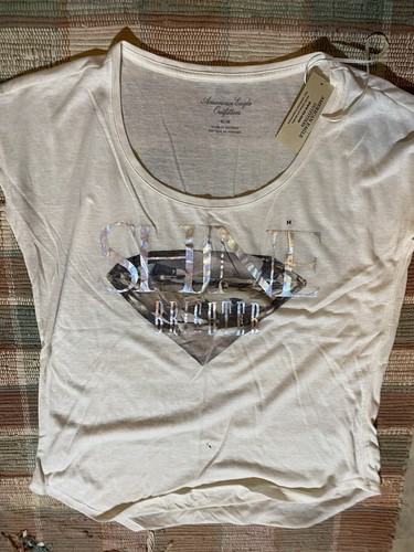 American eagle Shirt Shine bright NWT - Picture 4 of 4