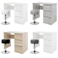 Escritorio con 3 cajones mesa trabajo mueble con material montaje PC a elegir