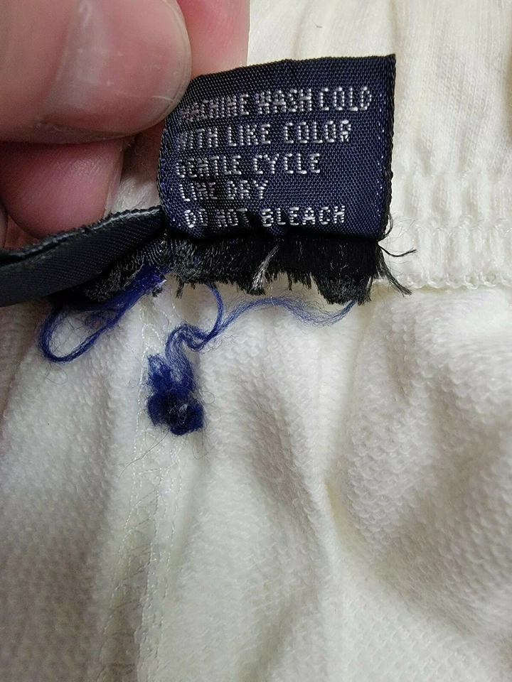 LA Blues Womens Shorts Size L Large White - Image 3 of 4