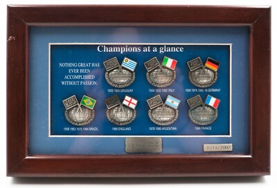 2002 Fifa World Cup Japan/Korea All Champions Pin Badge Limited