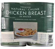 Member's Mark Premium Chunk Chicken Breast (12.5 oz., 6 ct.) (Free Shipping)