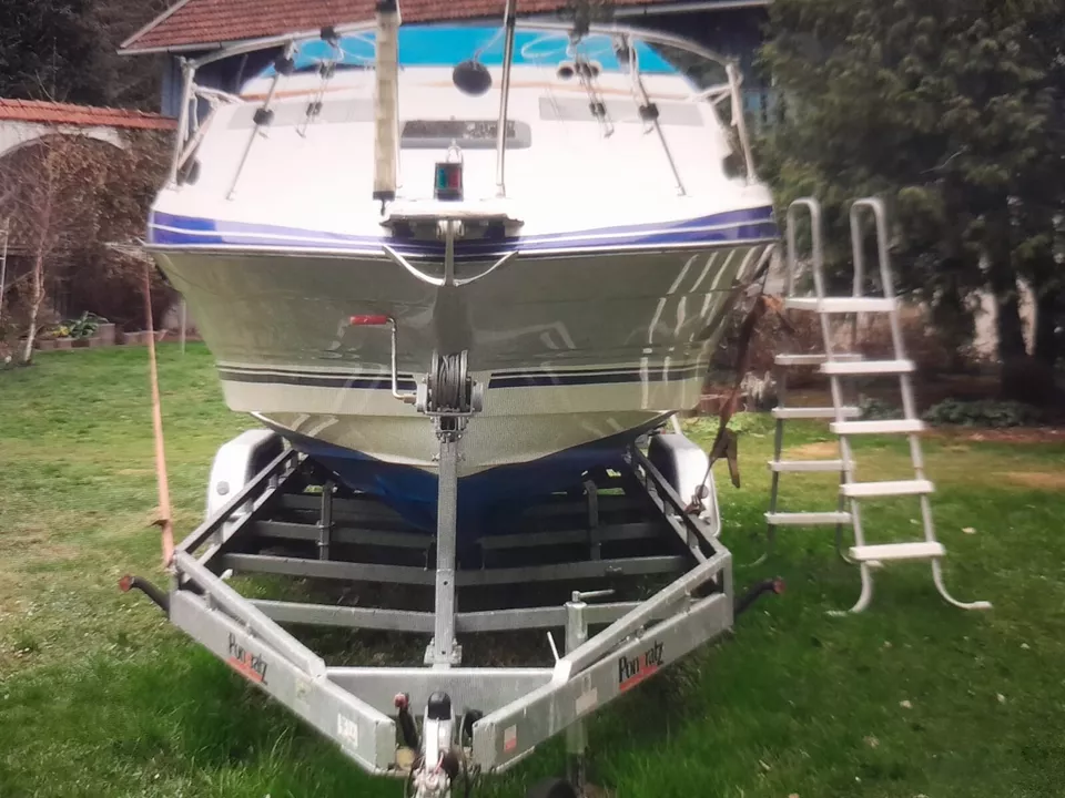 Motorboot Bayliner , Motoryacht 2455 mit Pongratz Trailer,Fender,Kühlschrank,ect - Bild 2 von 4