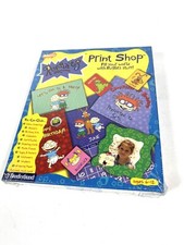 Nickelodeon Rugrats Print Shop 1998 Windows 95  98 CD ROM New in Box