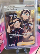 NM+ Gym Trainer Full Art Silver Tempest 191/195 Ultra Rare Pokémon TCG 2022 NM/M