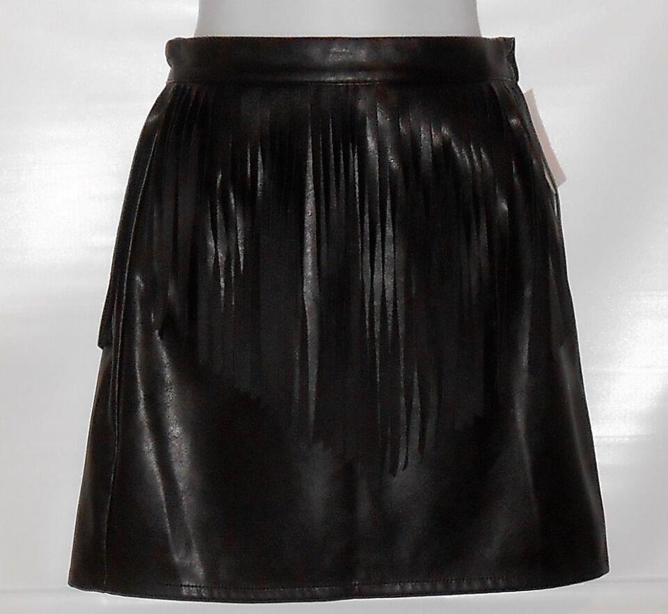 H&amp;M Ladies Fringe Skirt Black Four (4) NWT | eBay