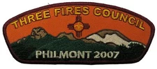 Three Fires Council IL Philmont 2007 CSP SAP MAR Bdr (VA5405)