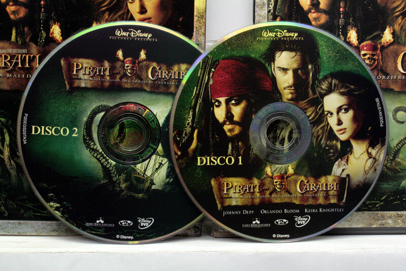 PIRATI -Cinderellaオルゴール Disney DEI DVD x2 ED FANTASMA FORZIERE DEL MALEDIZIONE LA CARAIBI オルゴール