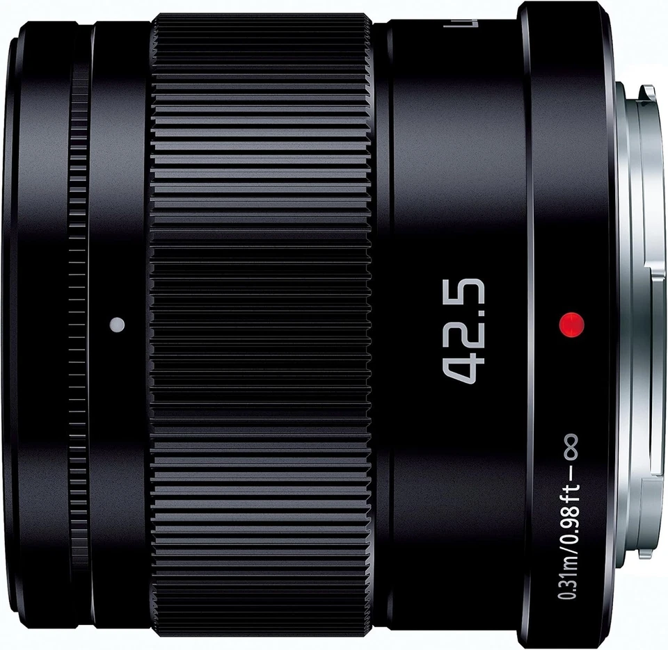 Panasonic Lumix Lens H-HS043-K Black G 42.5mm/F1.7 ASPH./POWER O.I.S from japan - Image 3 of 4
