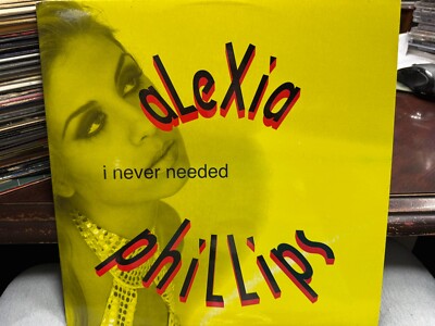 ALEXIA PHILLIPS I Never Needed 12'' 1996 INTERHIT 10159 EUROHOUSE SYNTH POP