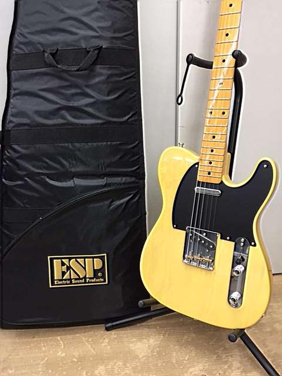 Edwards by ESP E-TE-98ASM Telecaster Guitar Butter Scotch Blond | eBay