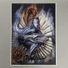 GOHO DOJI H.R. GIGER Sci-Fi Fantasy Biomechanische Kunst Bild Poster