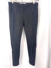 Diane von Furstenberg Pants Leggings Womens 8 Black Trousers Harmony Quiet Lux