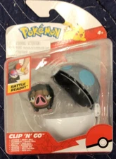 Pokemon Clip 'N' Go Lechonk Heavy Ball 2024 New!