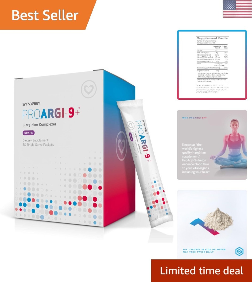 synergy PROARGI-9+ シトラスベリー 30スティックsynergy PROARGI-9+