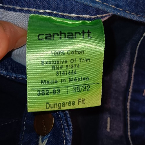 Carhartt Latzhose Fit Jeans Größe 36x32 - Bild 3 von 7