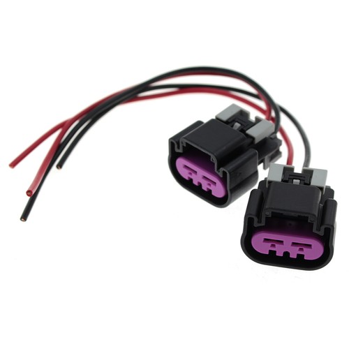 For GM Chevy Truck 2005 -2008 2009-2012 Electric Fan Pigtail Connector Switch 2P - Picture 5 of 10