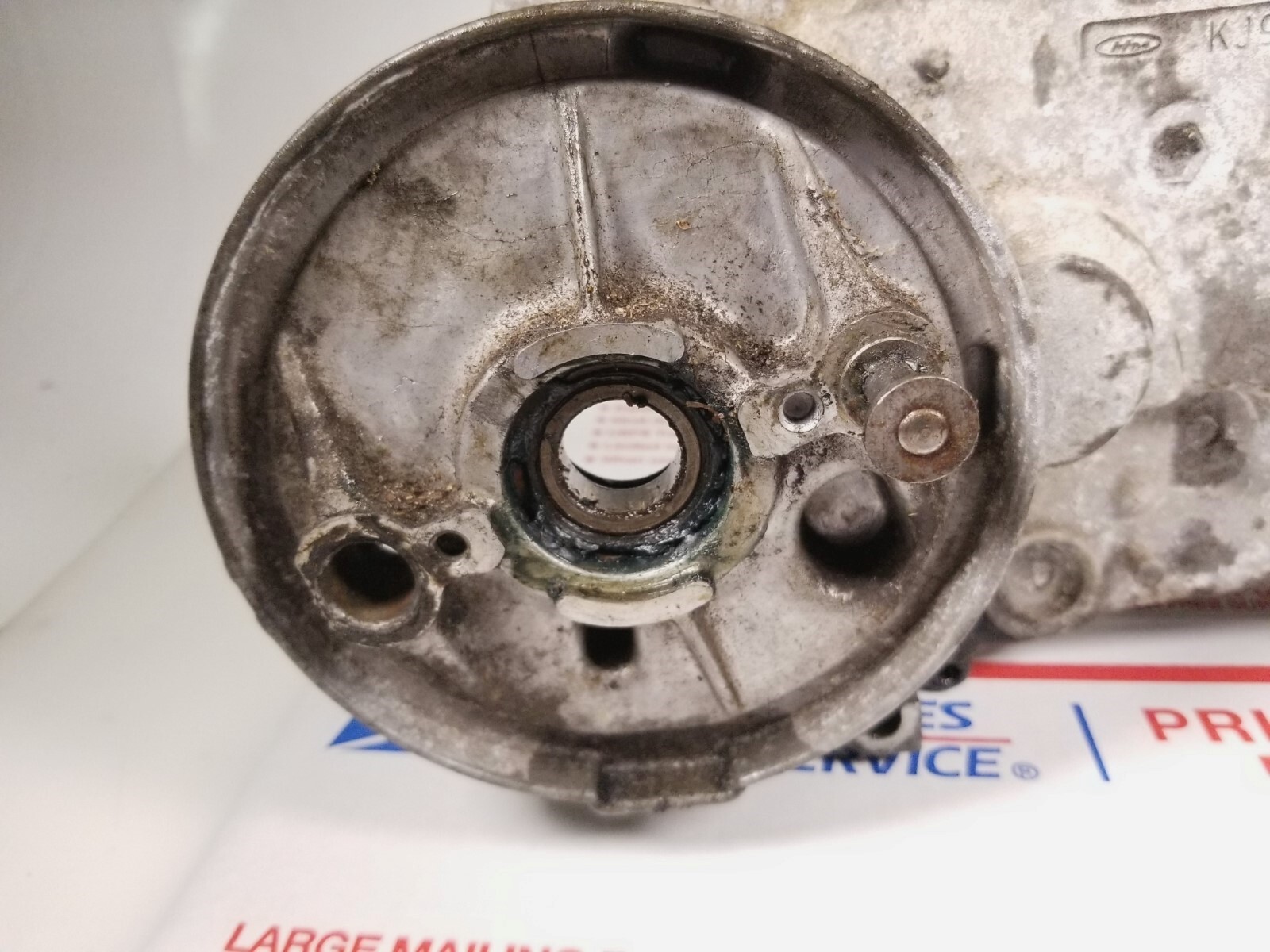 1986 86 Honda Elite Deluxe 150 CH150 Engine Motor Crankcase Block Free ...