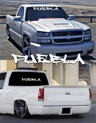 Puebla Mexico Decal Sticker Window Windshield Bumper Truck Car SUV PUE #I