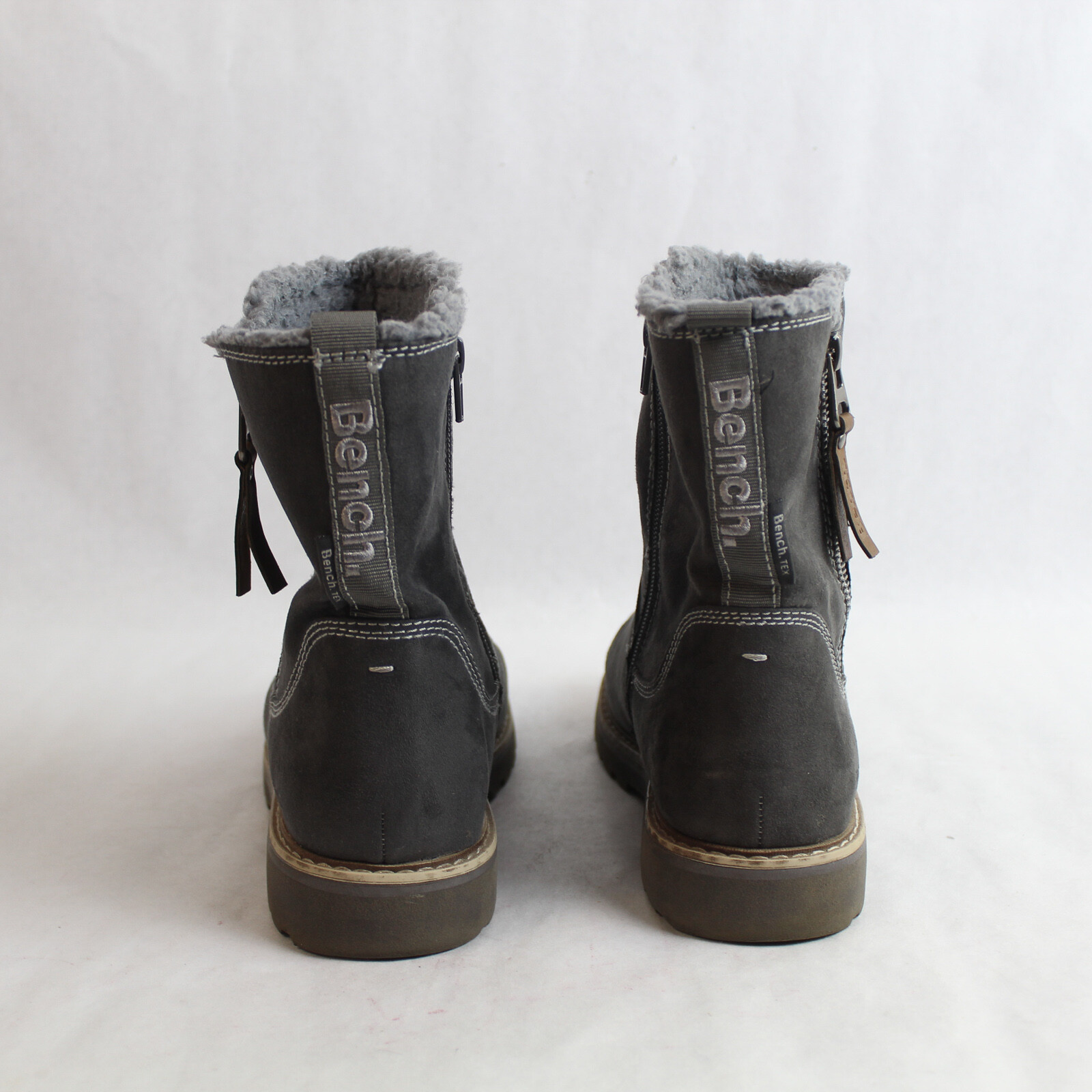 Bench Julie Boots Women's Size Gray 331047 Side Zipper Closure