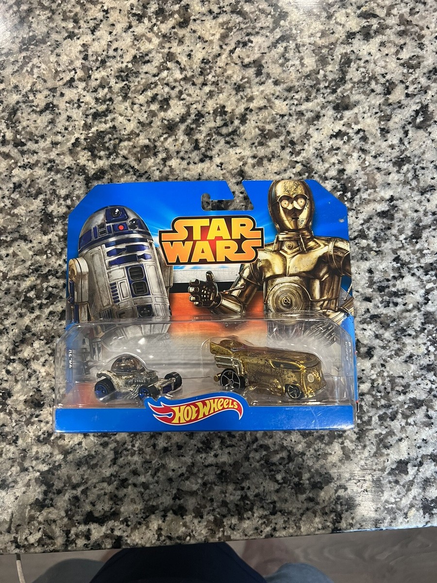 Star Wars Hot Wheels C-3PO & R2-D2 Character Car 2-Pack New | eBay