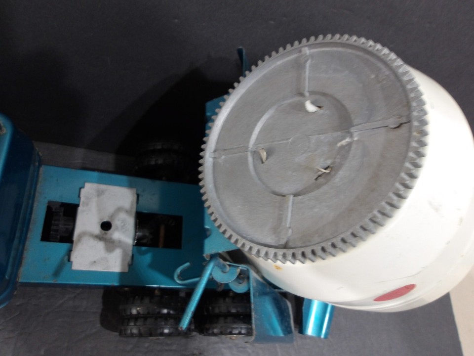 Vintage Structo Ready Mix Concrete Cement Mixer Truck Pressed Steel