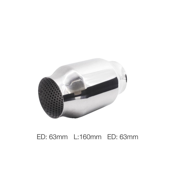 Universeller EndschalldäMpfer Custom Muffler Inox Rund ESR4 Simoni Racing-image