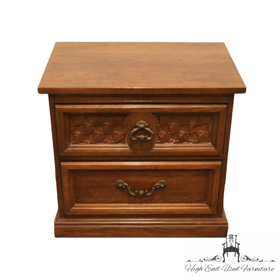 MUEBLE DIXIE Casa Bonita Estilo Mediterráneo Español 25" Dos Cajones Noches... Foto 3 de 4