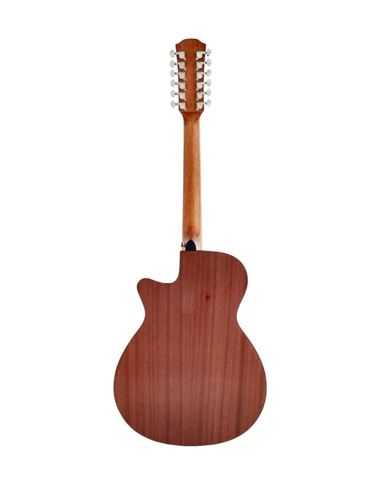 12 String Mahogany/Sapele Body Acoustic Guitar, Haze SDG82712CEQSM - Image 4 of 4