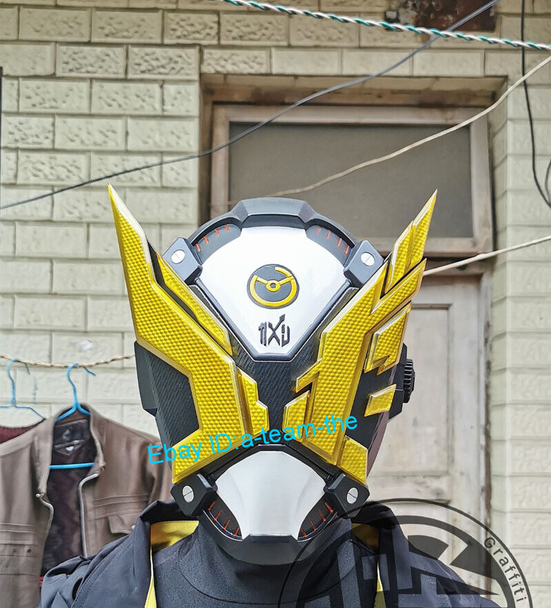 Kamen Rider Zi-O MASKED Geiz Helmet 1/1 Resin Wearable Led Cosplay
