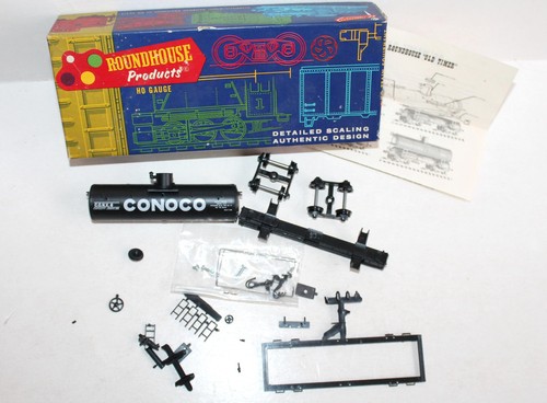 ROUNDHOUSE HO 3367 WAGON CITERNE TANK CAR CONOCO CONX 6, TRANSPORT ESSENCE TRAIN | Zustand: Occasion