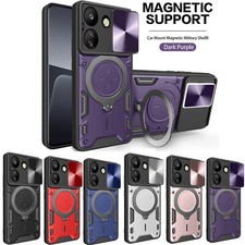 Hülle Für Motorola MOTO G56 G15 G75 E14 EDGE 60 Magnetic Halterung Hardcase