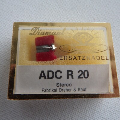 Diamant Nadel ADC R 20 für 200 - R 5 / 9 / 12 E - NOS in OVP - Dreher & Kauf