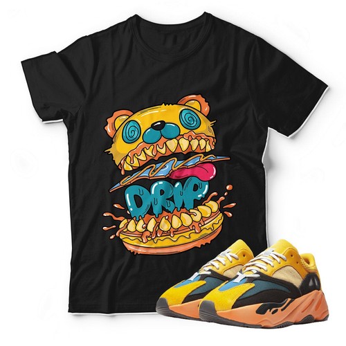 Shirt for Yeezy-700 ''Sun Orange 