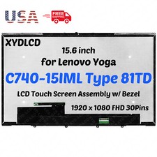 15.6" for Lenovo Yoga C740-15IML 81TD0006US 81TD0007US LCD Touch Screen Display