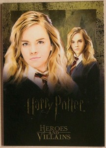 Details About Harry Potter Emma Watson Hermione Granger Hv Silver Foil Film Movie Card R4