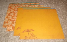 Reminisce 12x12 Double Sided Paper (4) ~ Paradiso