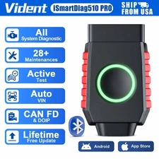 VIDENT iSmartDiag510 Pro OBD2 Scanner Code Reader Full System Diagnostic Tool
