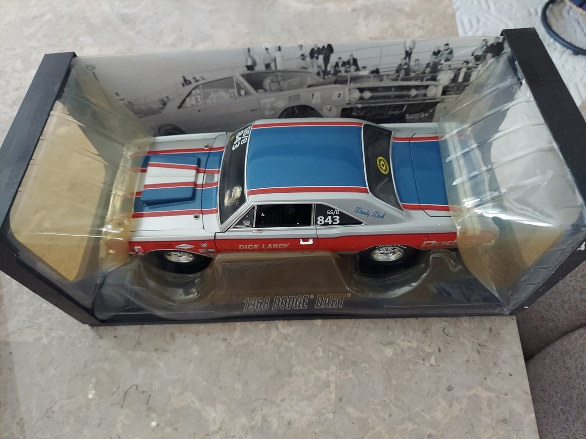 SUPER CAR COLLECTIBLES 1968 DODGE HEMI DART SS/B DICK LANDY ISSUE