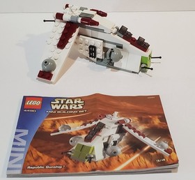 Lego Star Wars Mini Ship Lot #'s 4488, 4489, 4490, 4491 + Bonus Ship