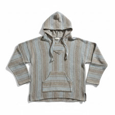 Baja Hoodie Sweatcher Mexican  lg bl Size XL