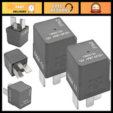 Set of 2 Multi-Purpose 4 Pin 12V Relays for Buick, Chevrolet, Cadillac Vehicles
